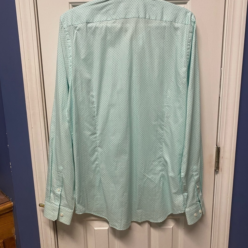 Express Extra Slim M Button Down Long Sleeve Shir… - image 4